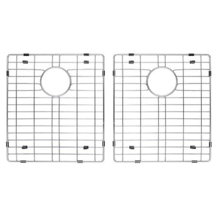 Daniel Kraus Kraus KBG-102-33 Stainless Steel Bottom Grid with Protective Anti-Scratch Bumpers for KHU102-33 Kitchen Sink KBG-102-33